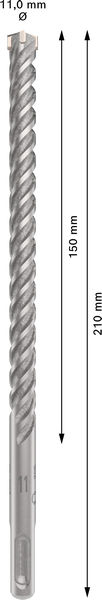Poravasaranterä Bosch PRO SDS+ 5X 11x150x210mm