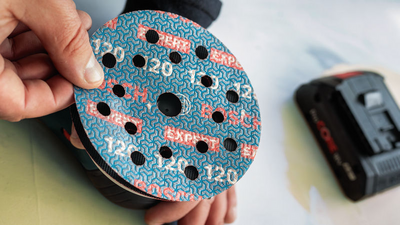 SLIPRONDELL BOSCH FOIL O780 125MM, K150 50ST