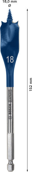 FLATFRÄSBORR BOSCH SELFCUT EXP, 18X152MM