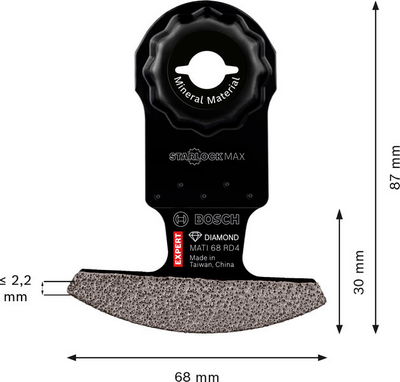 SÅGBLAD BOSCH MT SLM MATI68RD4 MI, DIA EXP
