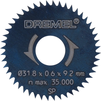 Pyörösahanterä Dremel 546 31,8mm Mini Saw 2kpl