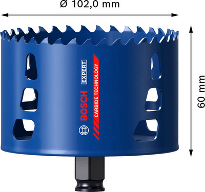 HÅLSÅG BOSCH PC MULTI HM EXP 102MM