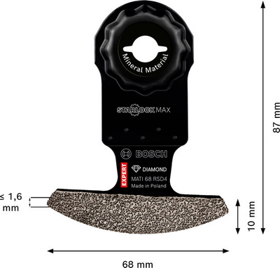 SÅGBLAD BOSCH MT SLM MATI68RSD4 MI, DIA EXP