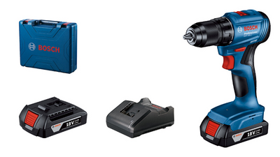 Akkuporakone Bosch GSR 185-LI 2x2,0Ah kantolaukku