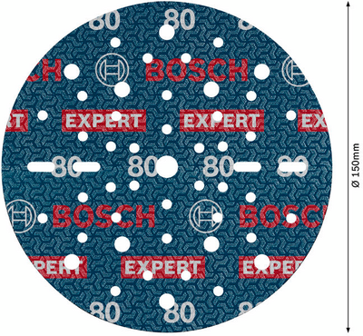 SLIPRONDELL BOSCH FOIL O780 150MM, K80 50ST