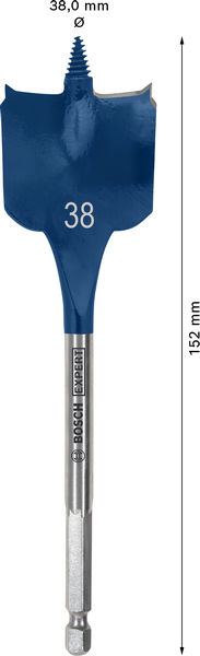 Lattapuuporanterä Bosch EXPERT Self Cut Speed 38x152mm