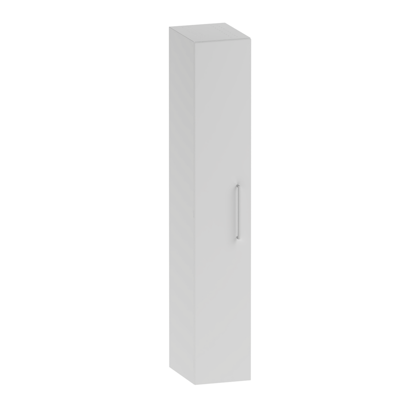 Pyykkikaappi Polaria Solo 300x400x1700mm valkoinen
