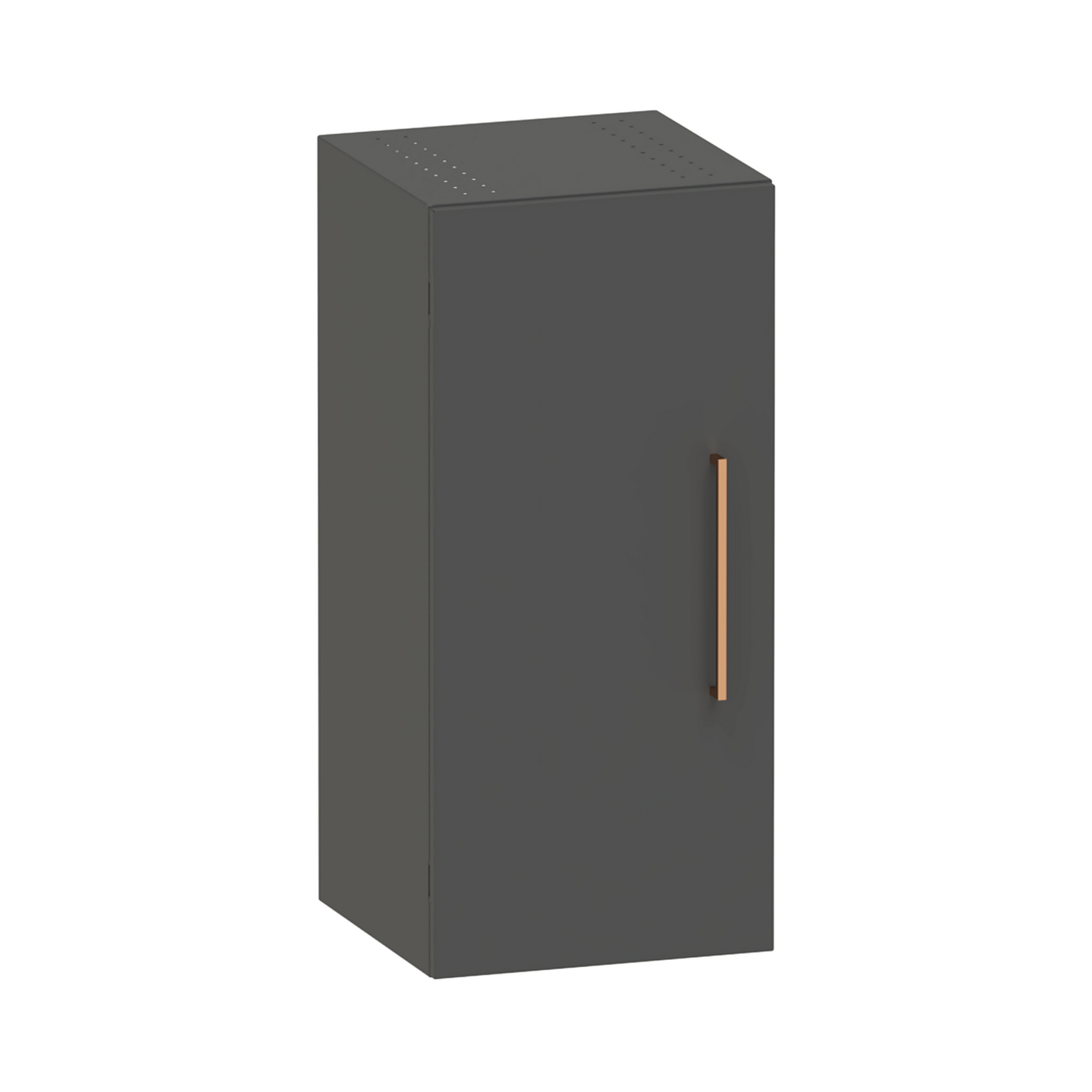 Pyykkikaappi Polaria Duo 400x400x850mm harmaa
