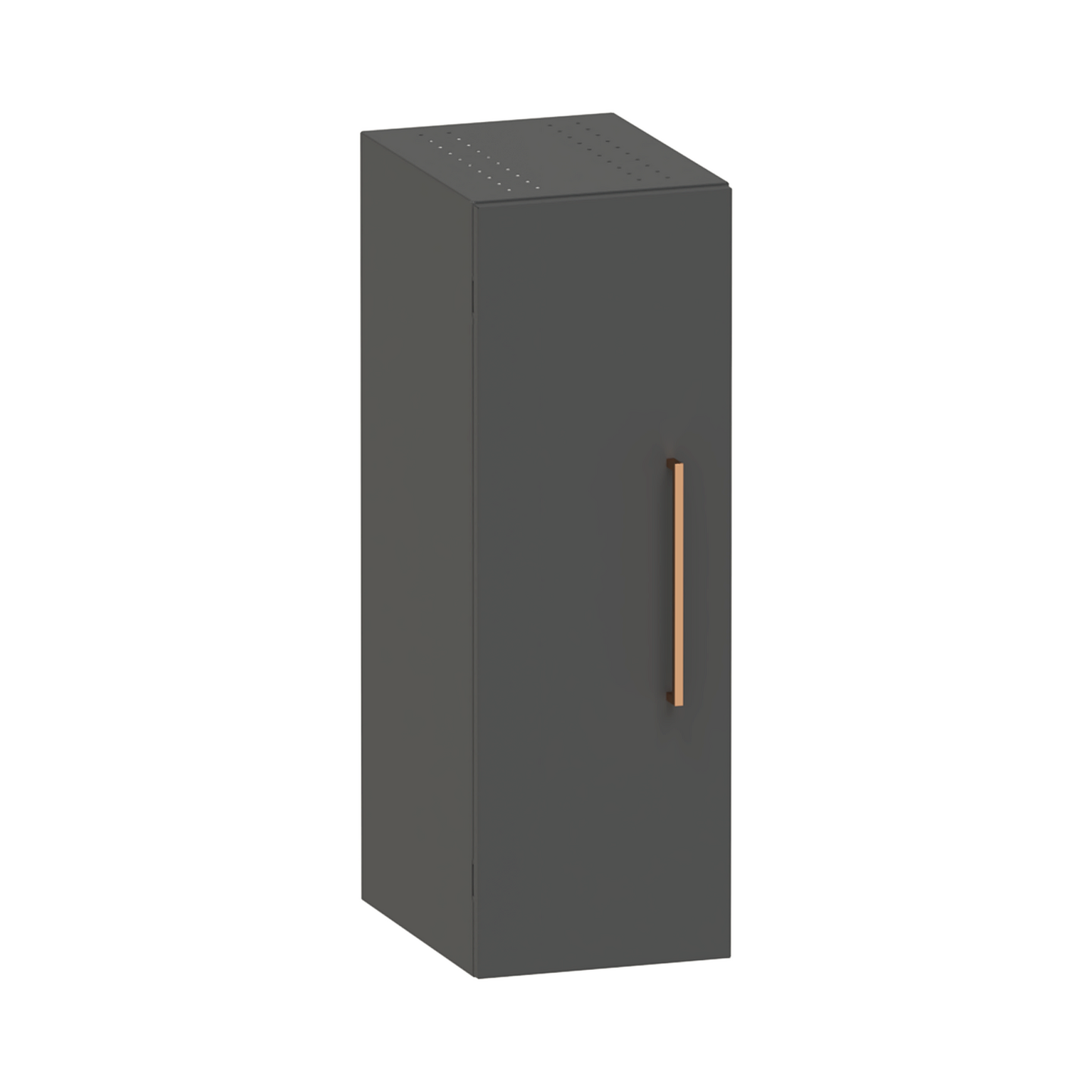 Korkea kaappi Polaria Duo 300x400x850mm harmaa