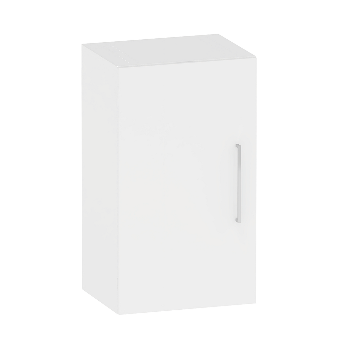 Korkea kaappi Polaria Duo 500x400x850mm valkoinen
