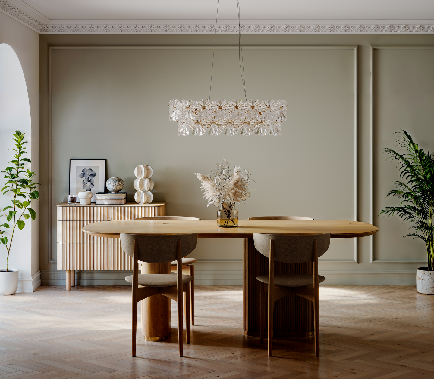 Riippuvalaisin By Rydens Lorraine Bar kirkas / messinki