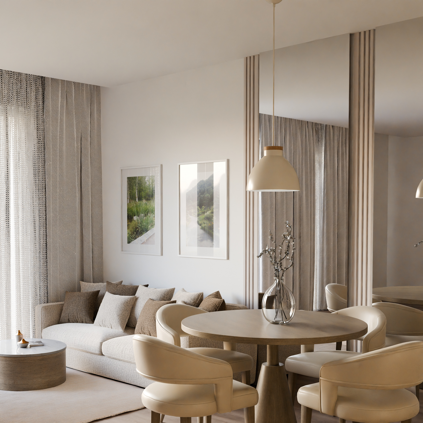 Riippuvalaisin Sessak Vito Ø30 beige