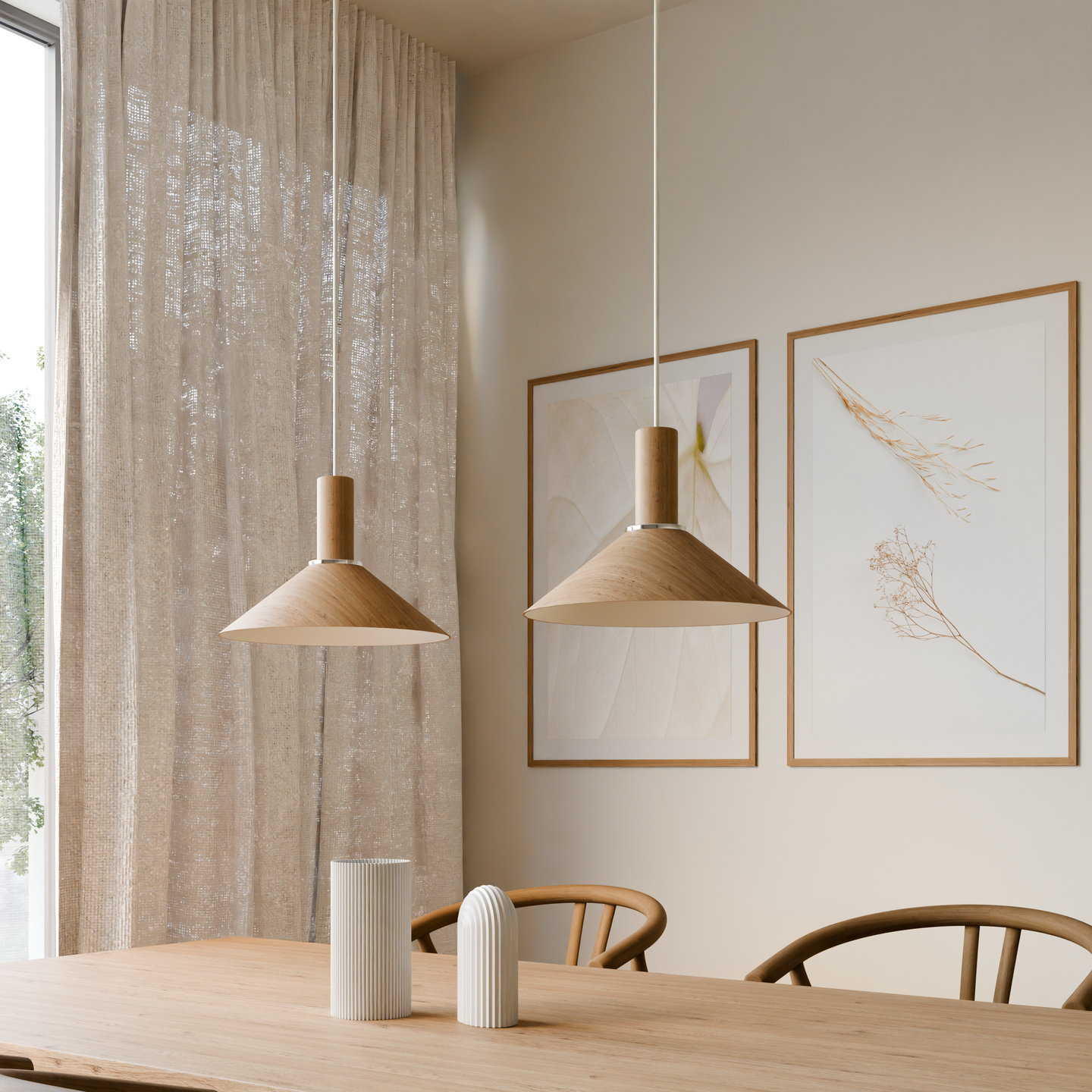 Riippuvalaisin Sessak Amelie puunvärinen