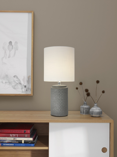 Pöytävalaisin Cottex Bubble XL harmaa