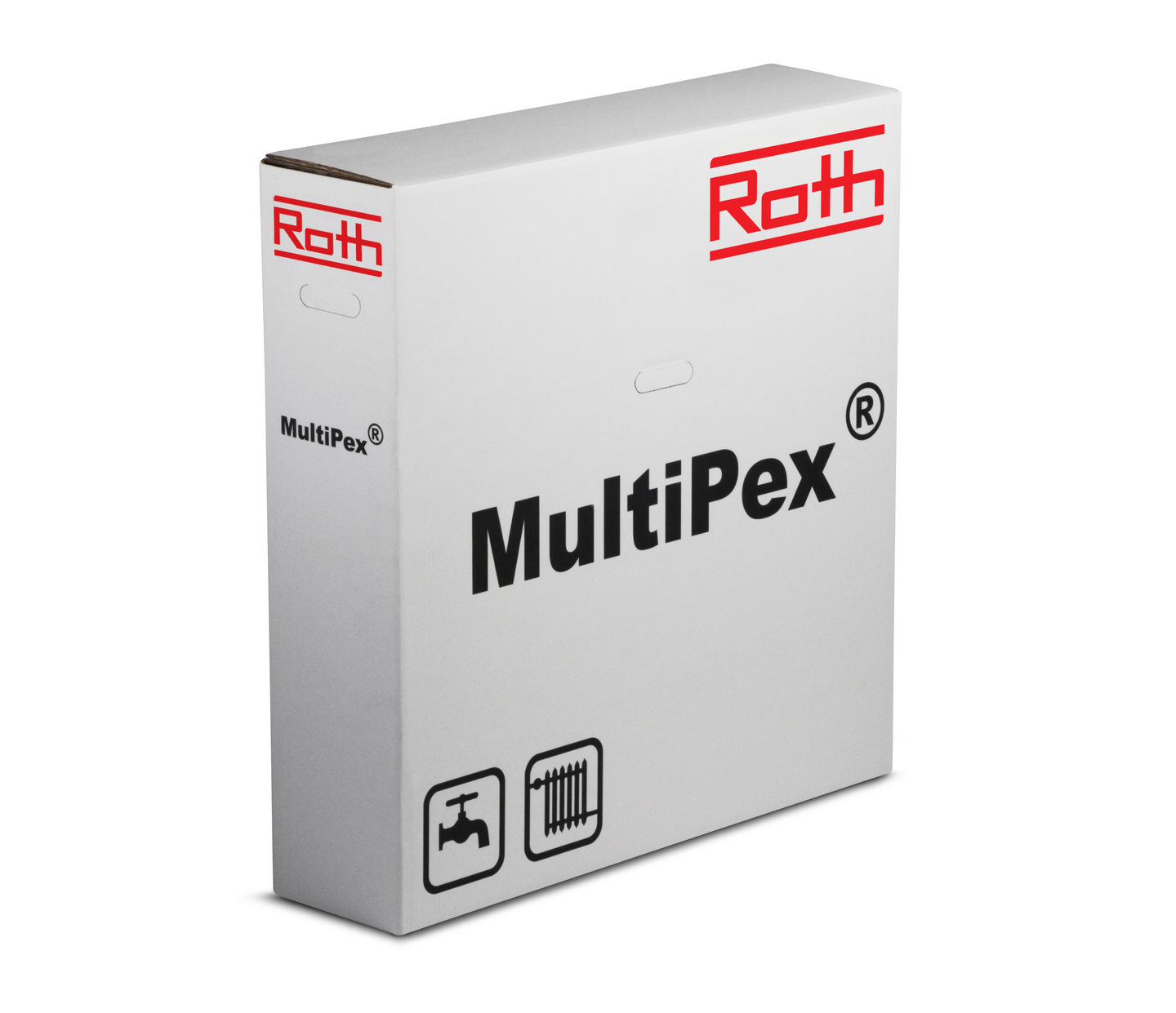 Pex-käyttövesi/lämpöjohtoputki Roth 12x2,0 PN10 60m