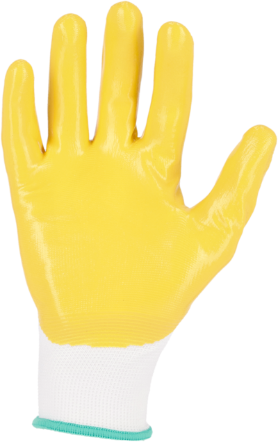 Työkäsineet TEGERA 722 nitriili keltainen