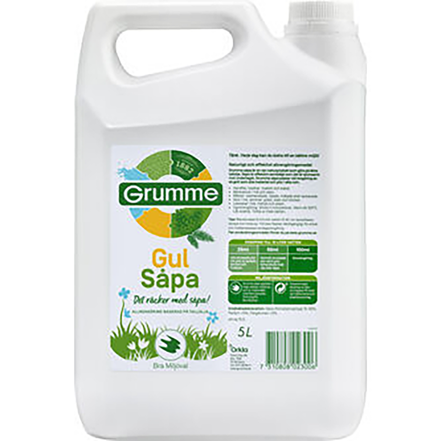SÅPA GRUMME GUL FLYTANDE 5L 8023