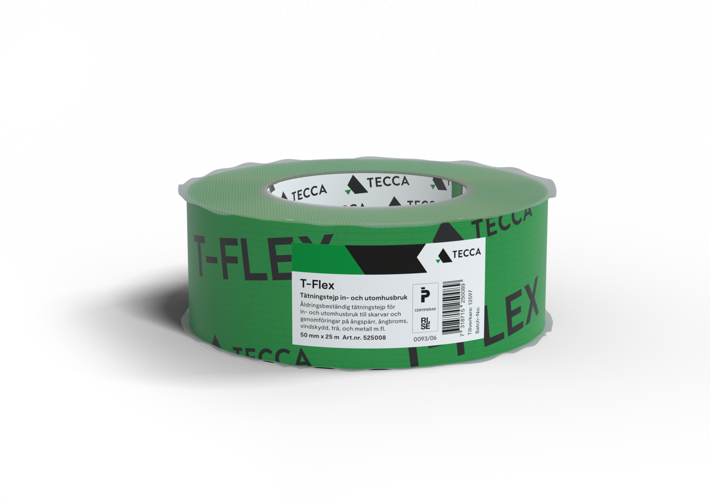 TÄTNINGSTEJP T-FLEX 60MM 25M