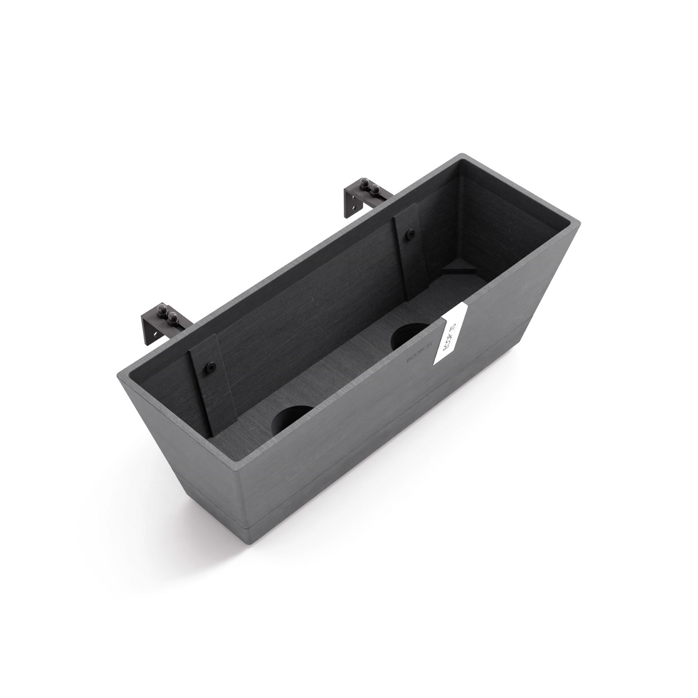 Ruukku Ecopots Bruge ripustettava 50cm harmaa