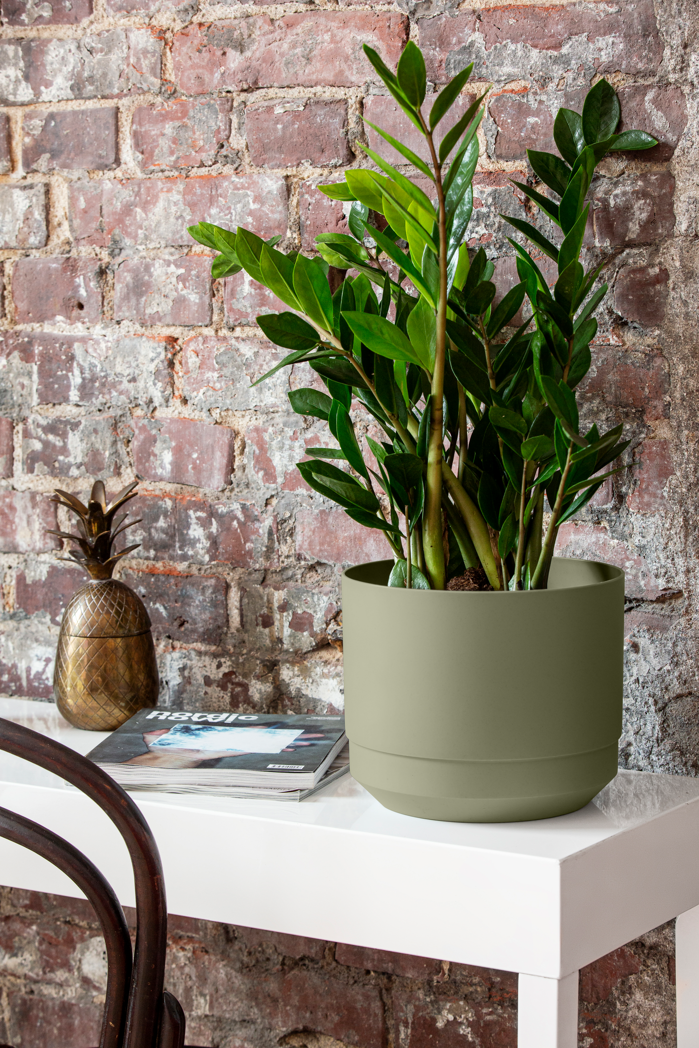 Altakasteluruukku Orthex Pauliina 20cm oliivin vihreä