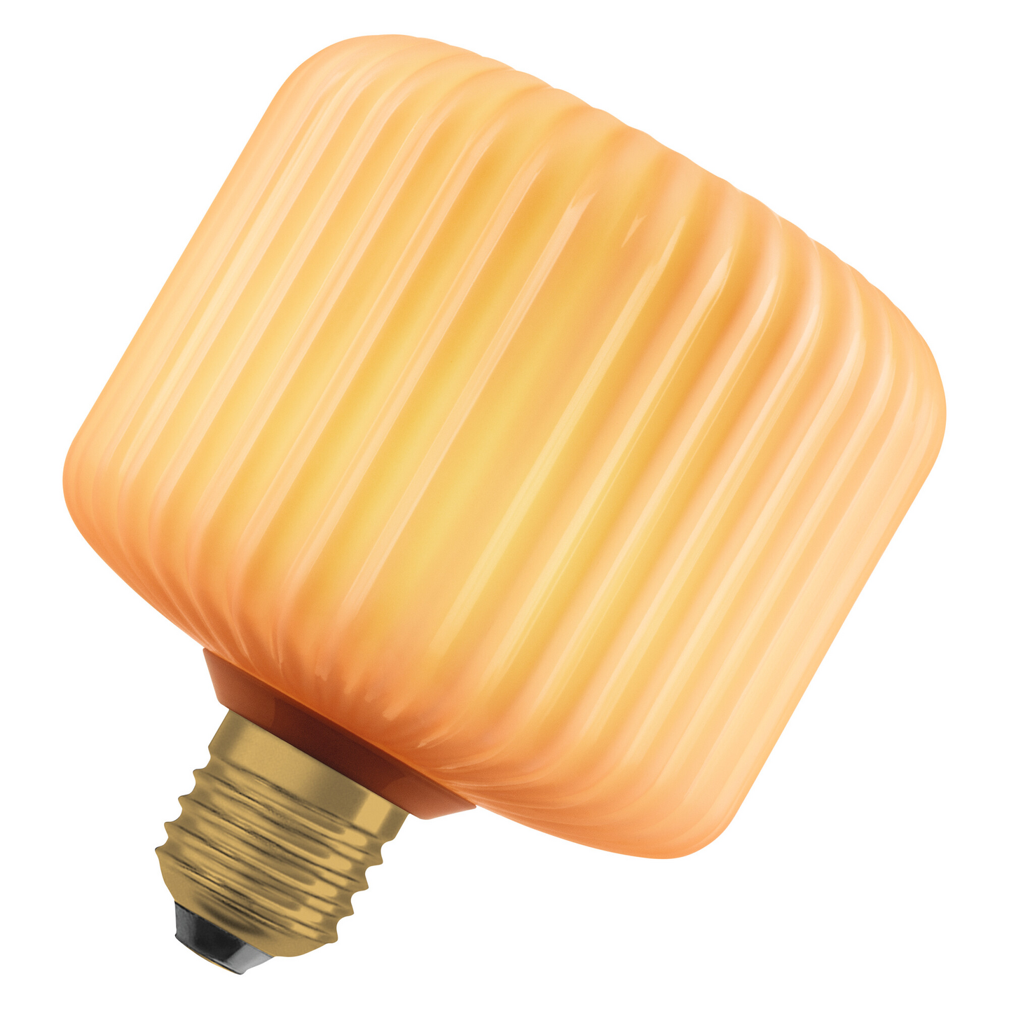 LED-sisustuslamppu OSRAM Decor Colour Glass Square 3,5W 2700K E27 oranssi