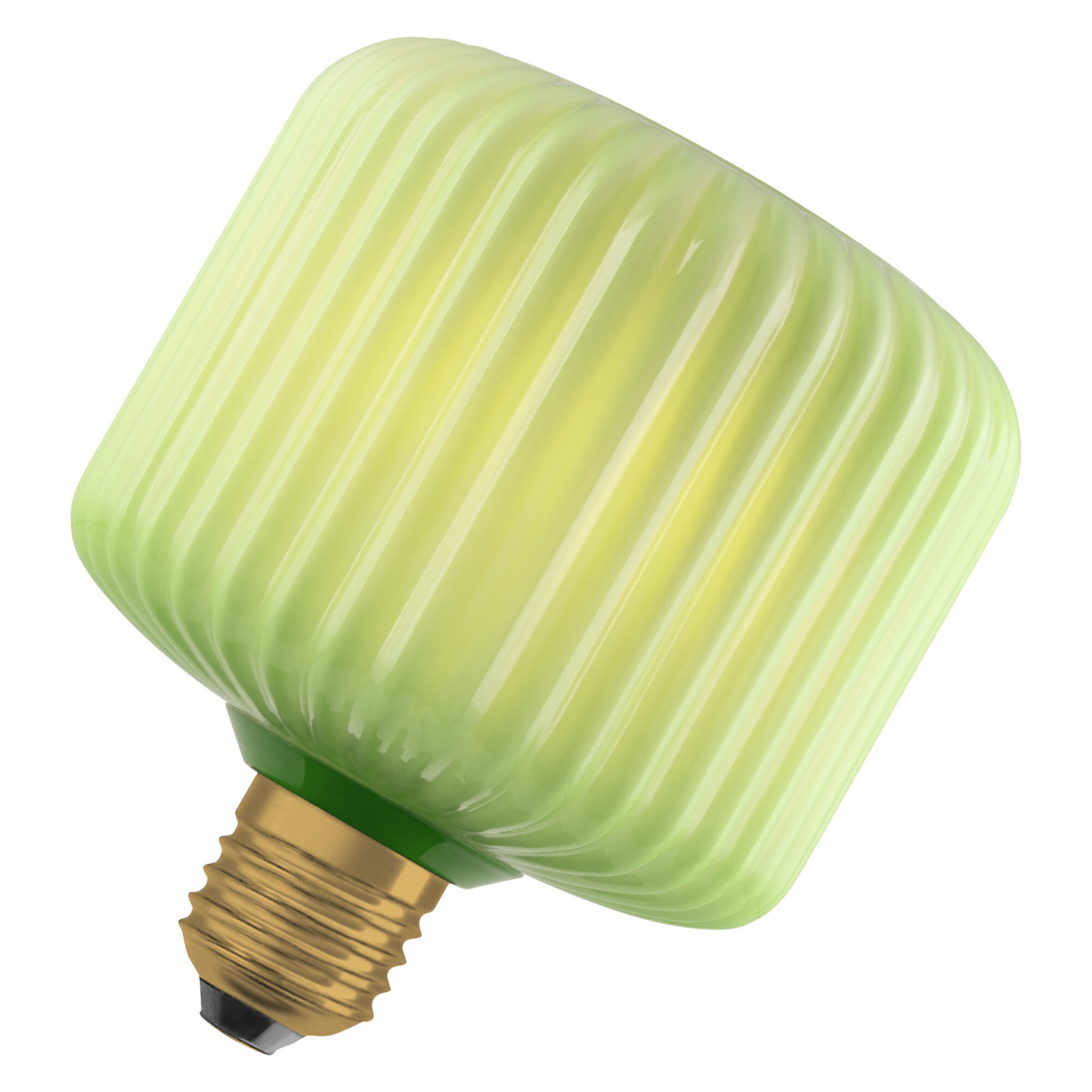 LED-sisustuslamppu OSRAM Decor Colour Glass Square 3,5W 2700K E27 vihreä