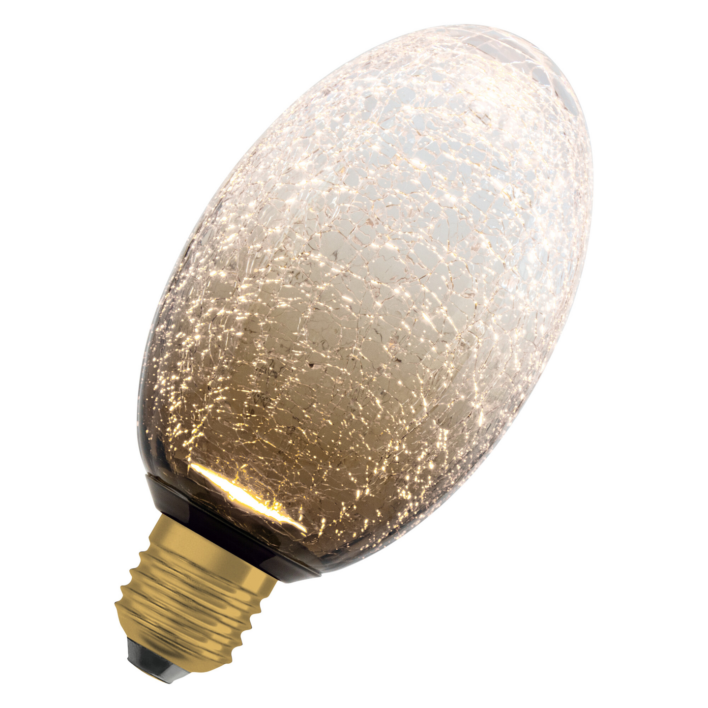 LED-sisustuslamppu OSRAM Decor Cracked Glass Long 3,5W 2700K E27 ruskea
