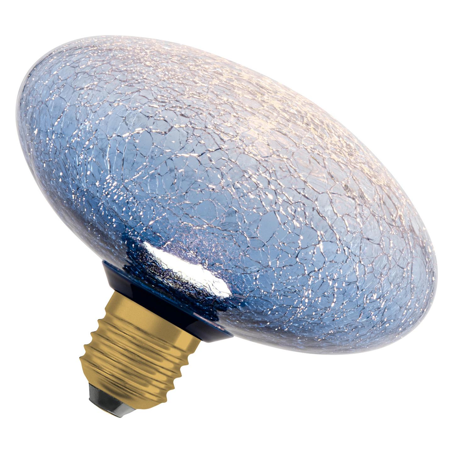 LED-sisustuslamppu OSRAM Decor Cracked Glass Flat 3,5W 2700K E27 sininen