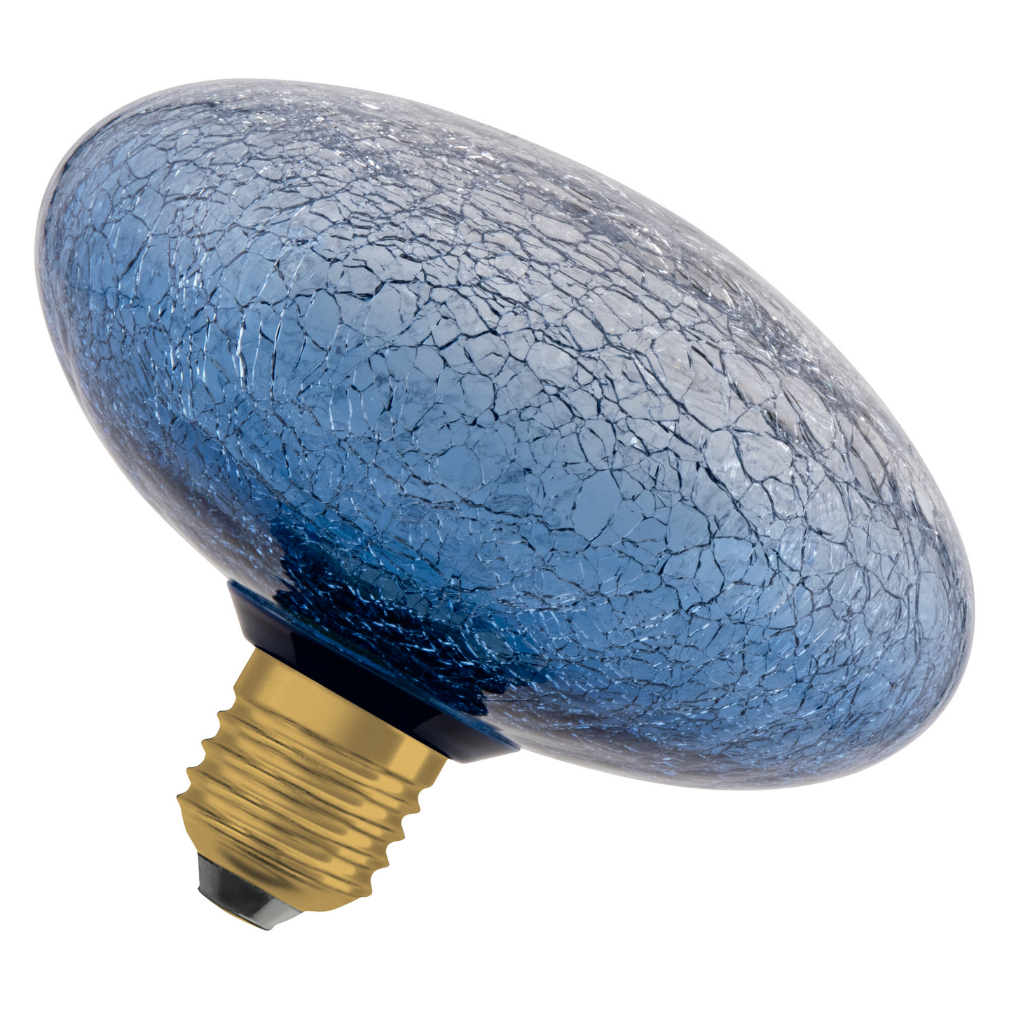 LED-sisustuslamppu OSRAM Decor Cracked Glass Flat 3,5W 2700K E27 sininen