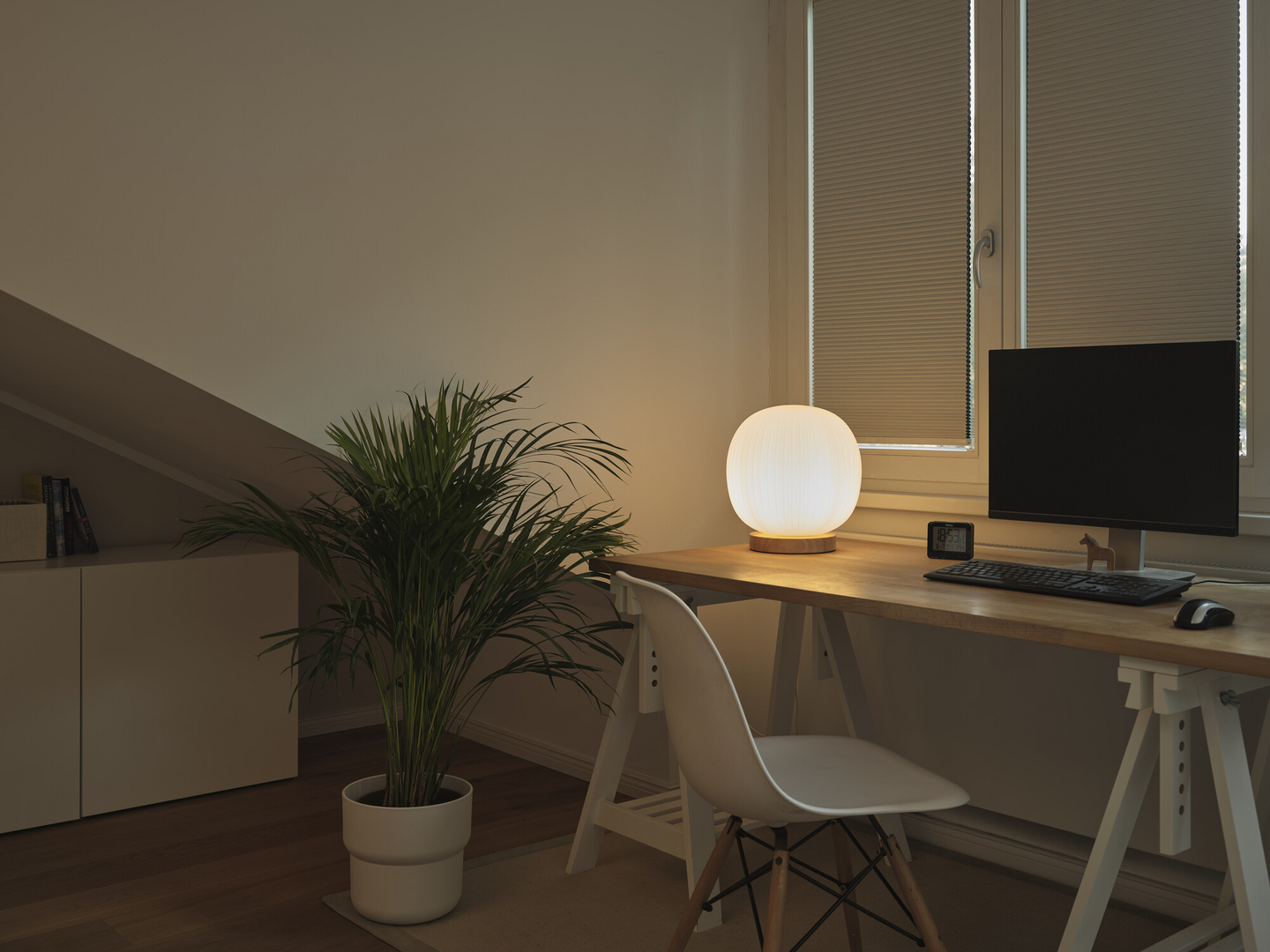 LED-pöytävalaisin OSRAM Decor Glass Lantern Table 300mm E27 lasi