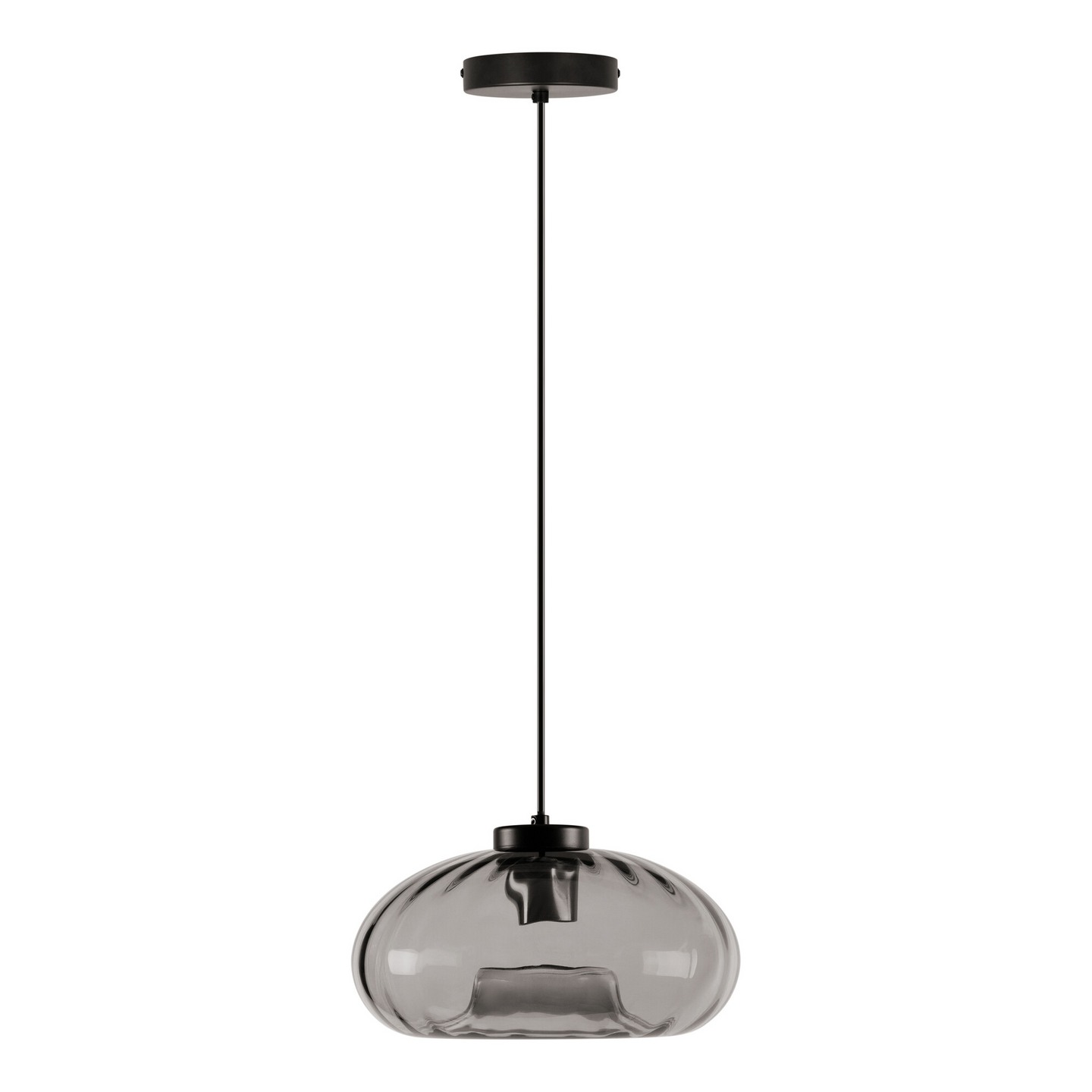 LED-riippuvalaisin OSRAM Decor Smoke Glass E27 musta