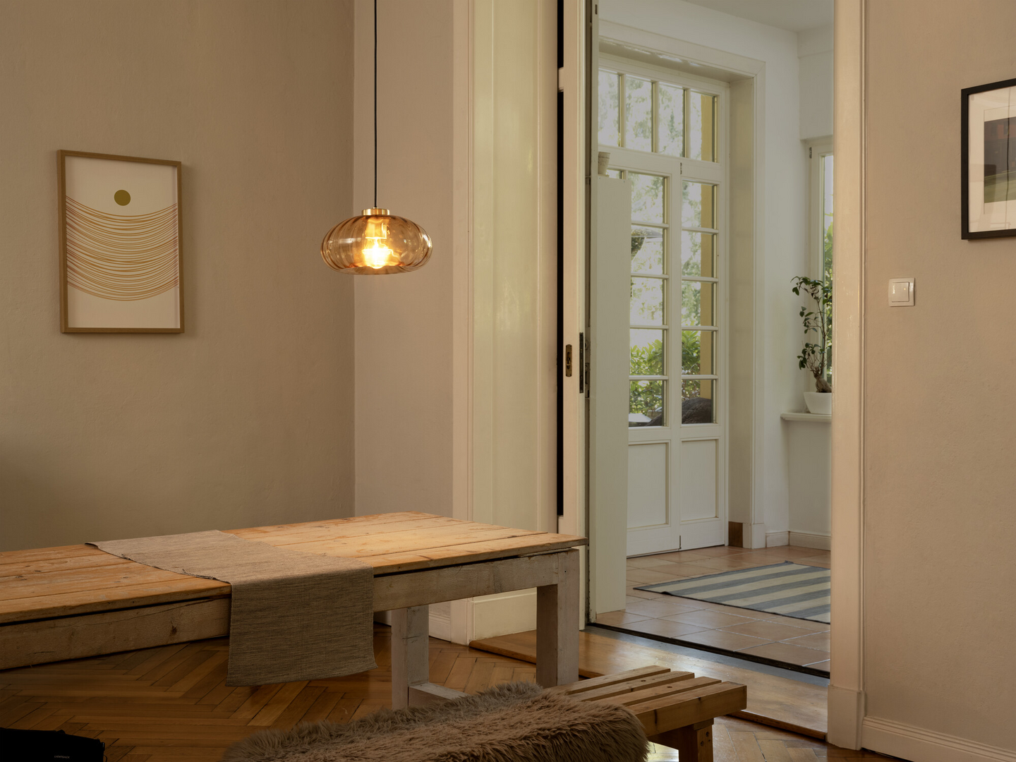 LED-riippuvalaisin OSRAM Decor Gold Glass E27 kulta