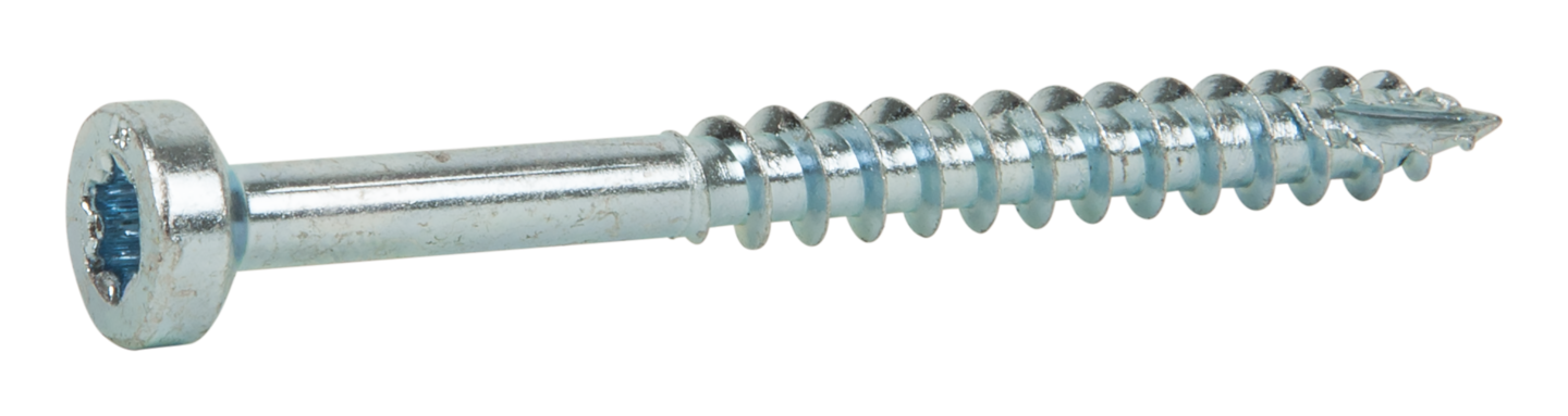 TRÄSKRUV INDU-PROG 6X65 100ST TX30 LÄTT DÖRR/FÖNSTERMONTAGE