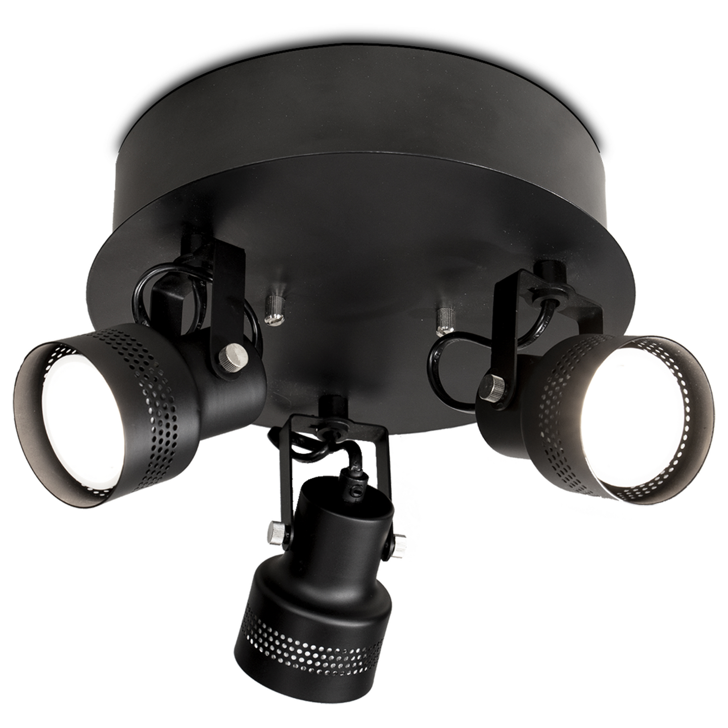 Kattovalaisin CELLO Tonal 3-osainen GU10 mattamusta