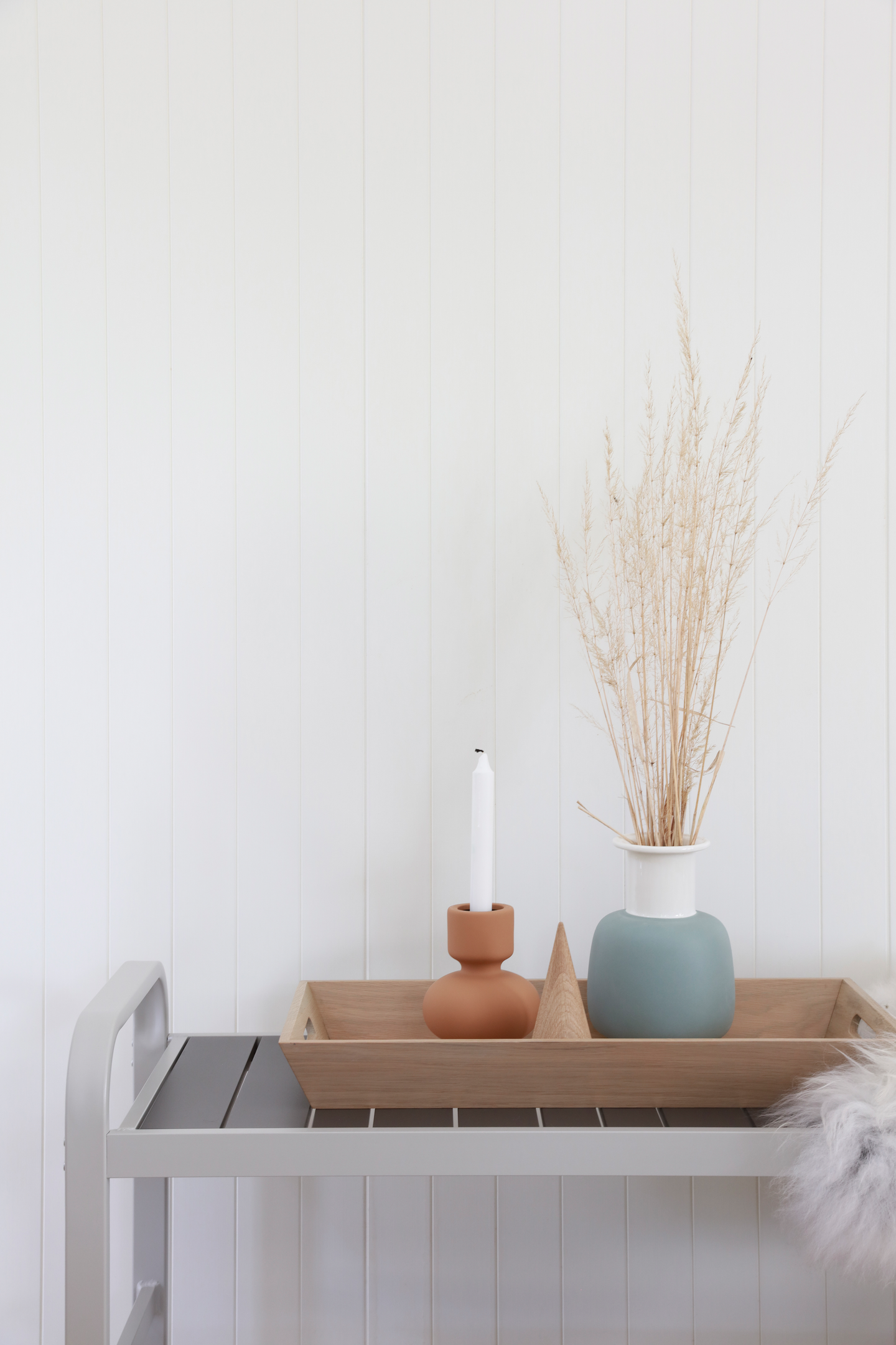 VEGGPLATE TREFIBER KOSTEMALT FASPANEL 8B HVIT 2390