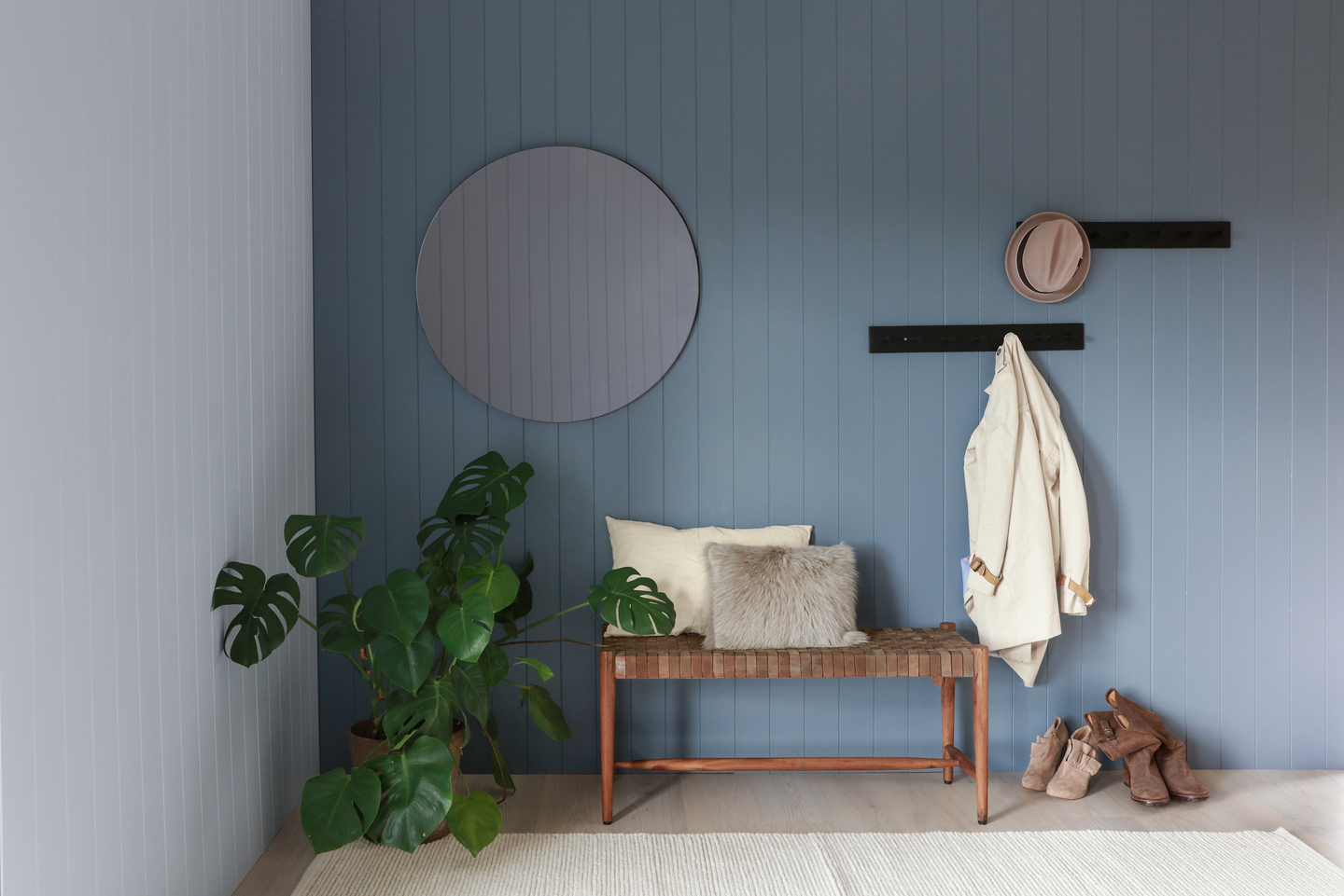 Veggplate trefiber Kveldshimmel 11x620x2390mm - Huntonit