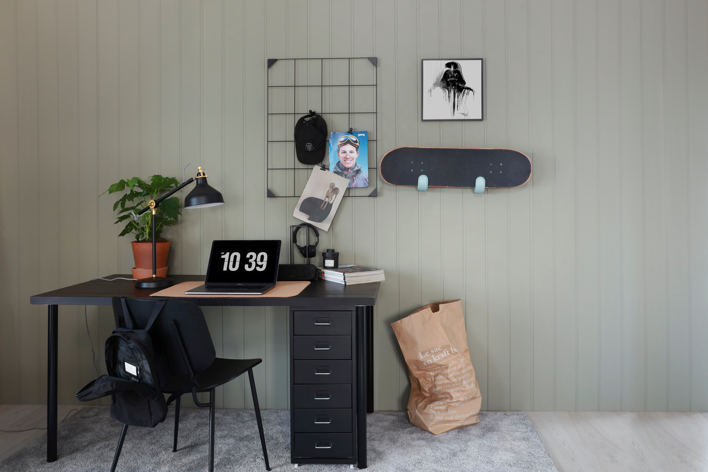 SMARTPANEL MDF SKYGGE HARMONISK GRØ