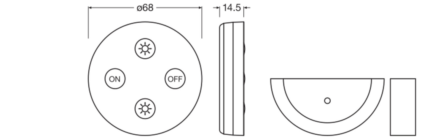 Led-valonauha OSRAM Flex Acoustic 2,6m 13mm 3000K 260lm aloituspakkaus