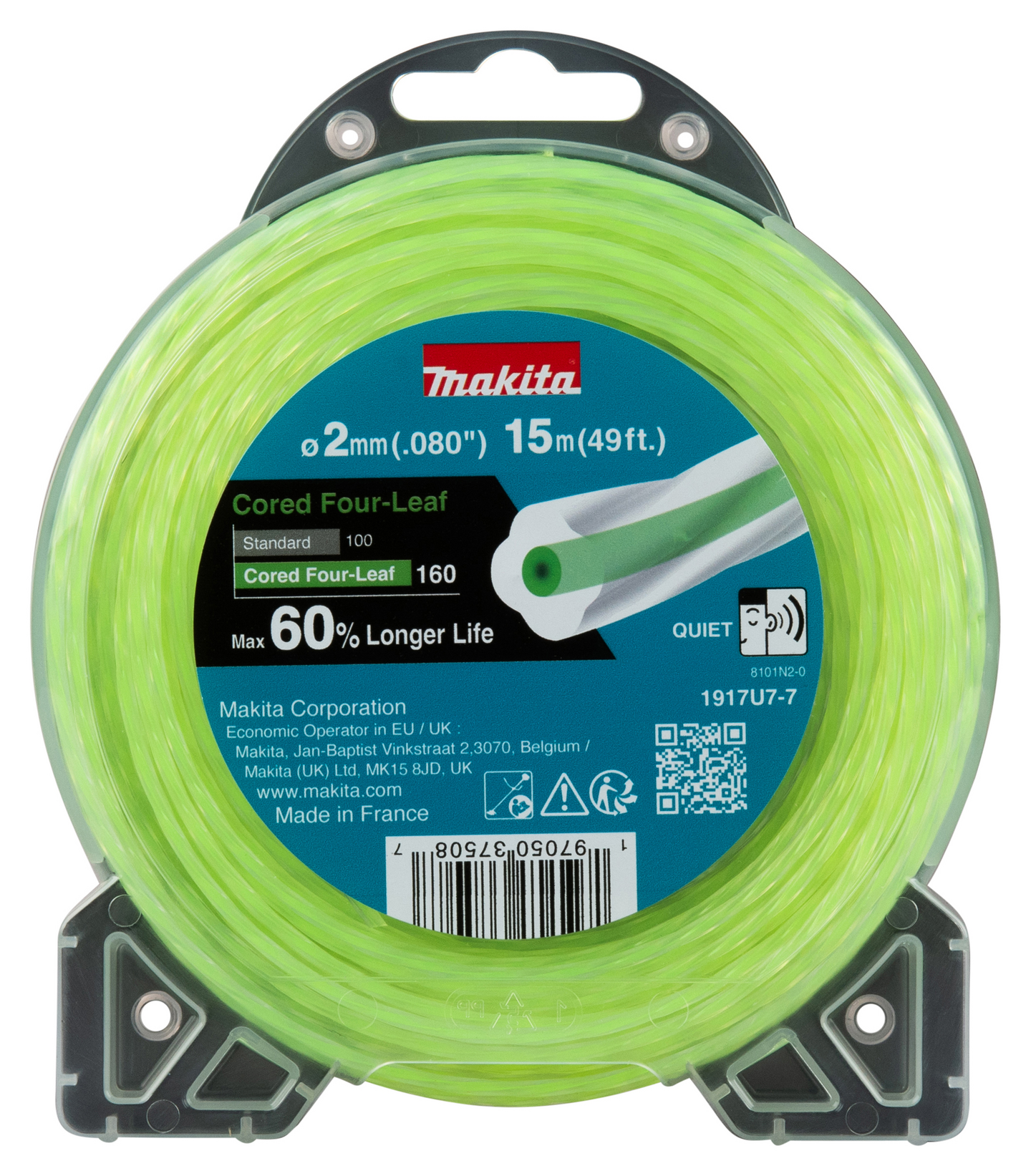 Siima Makita 2,0mmx15m neliapila vahvistettu