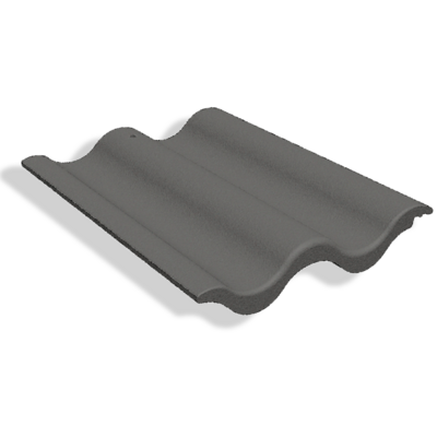 TAKPANNA BENDERS DUBBELVINGAD 2-KUPIG, OBEHANDLAD GRAFIT