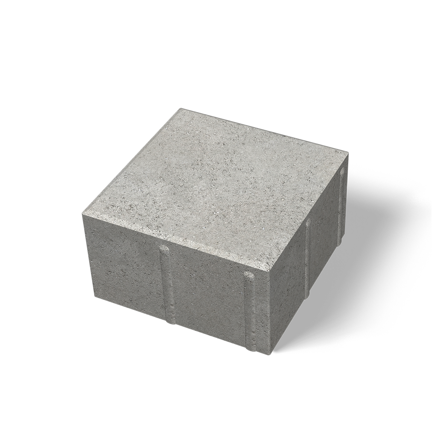 PLATTA BENDERS SLÄT GRÅ 175X175X100MM, TRÄDGÅRDSPLATTA SIENA