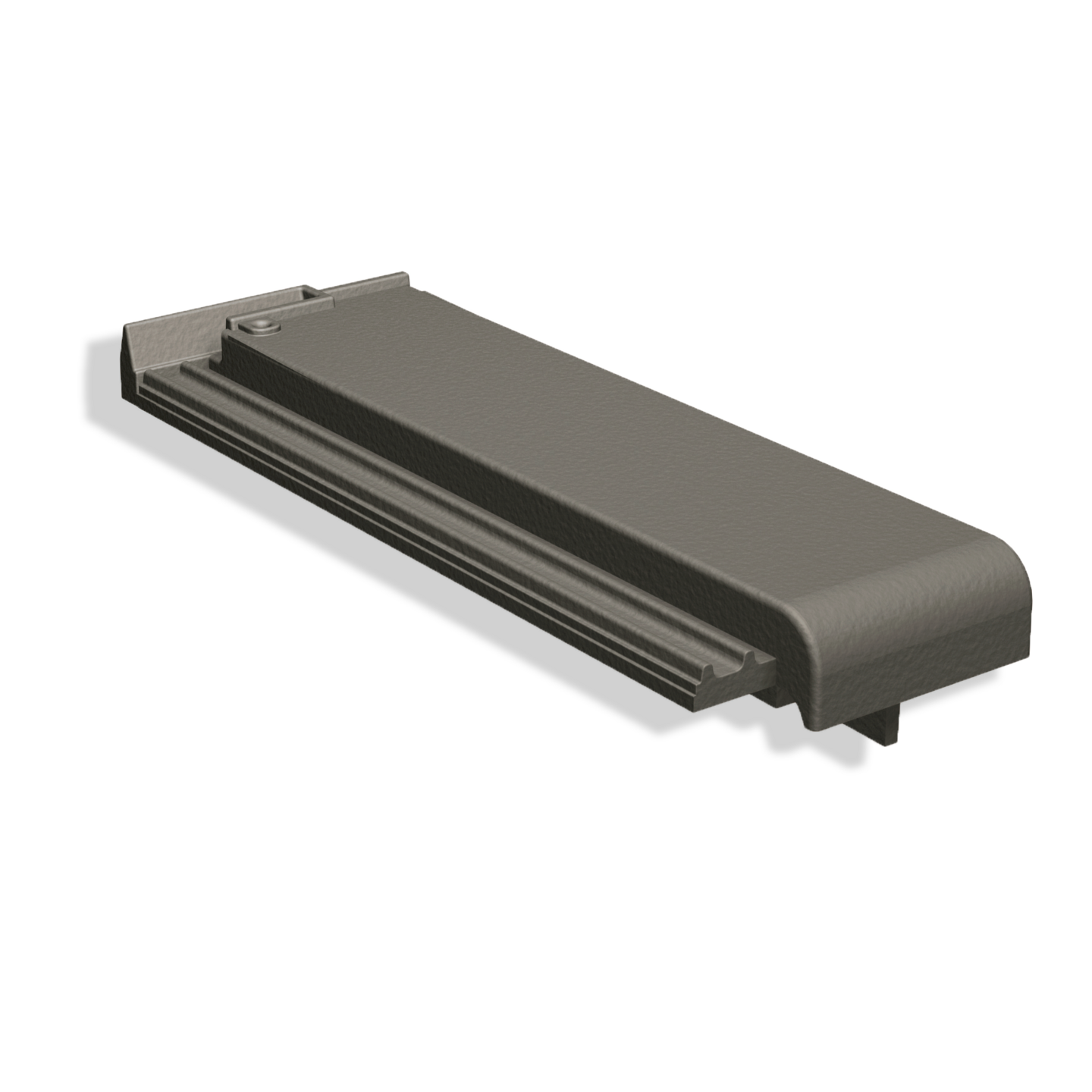 GAVELPANNA BENDERS LERTEGEL PIANO HALV, HÖGER ENGOBERAD KVARTSGRÅ