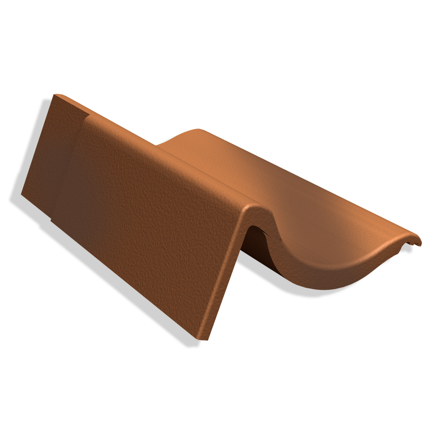 GAVELPANNA BENDERS BENDER 1-KUPIG, FLASH TEGELRÖD/BRUN 88MM VÄ