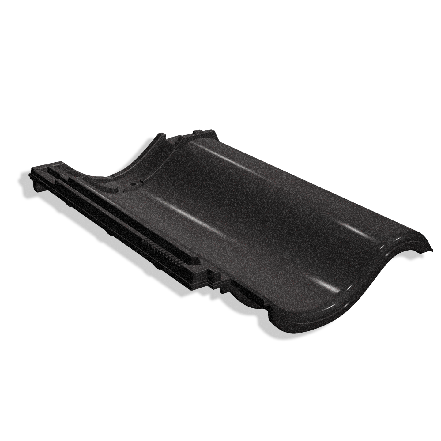 TAKPANNA BENDERS LERTEGEL BENDER HANSA, 1-KUPIG ENGOBERAD GRAFIT