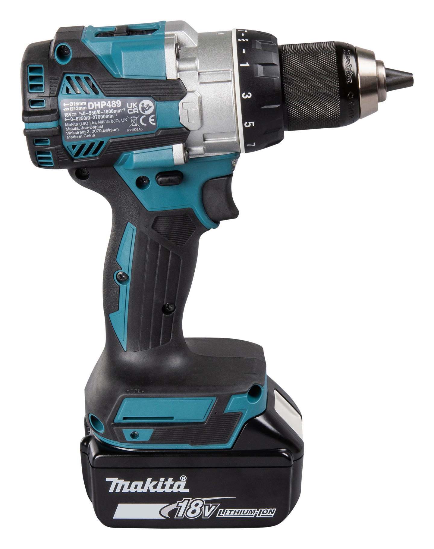Akkuiskuporakone Makita DHP489RGJ 18V LXT 2x6,0Ah