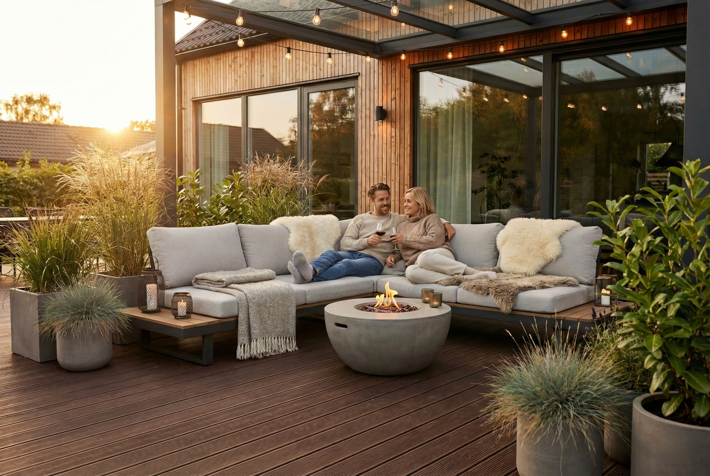 TRÄKOMPOSIT WOODLON DECO BROWN 5400X138MM