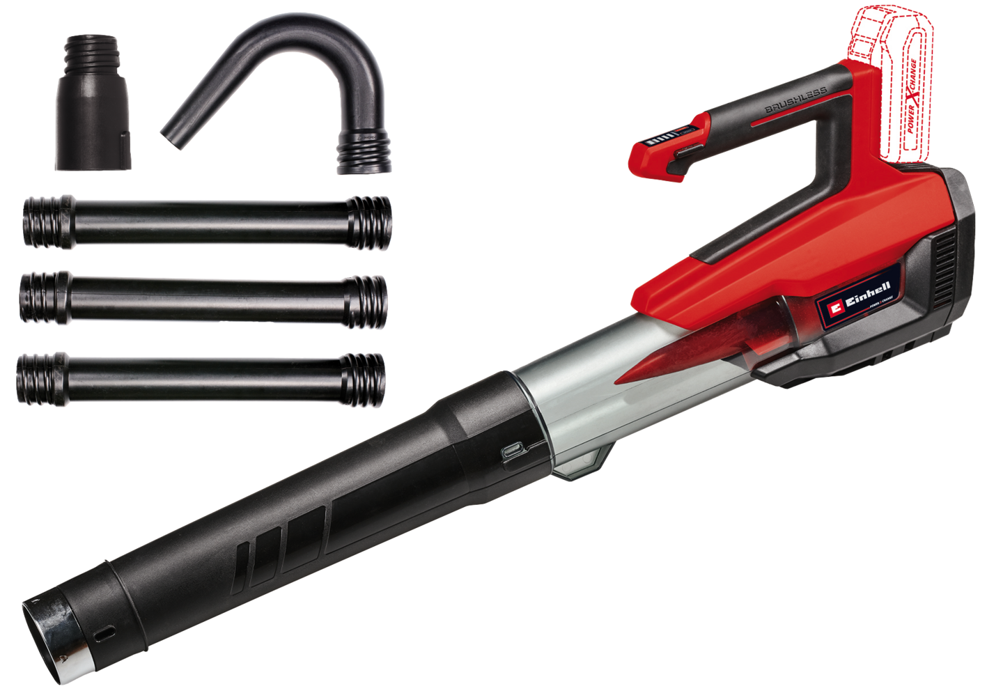 Akkulehtipuhallin Einhell Professional GP-LB 18/200 Li GK-Solo