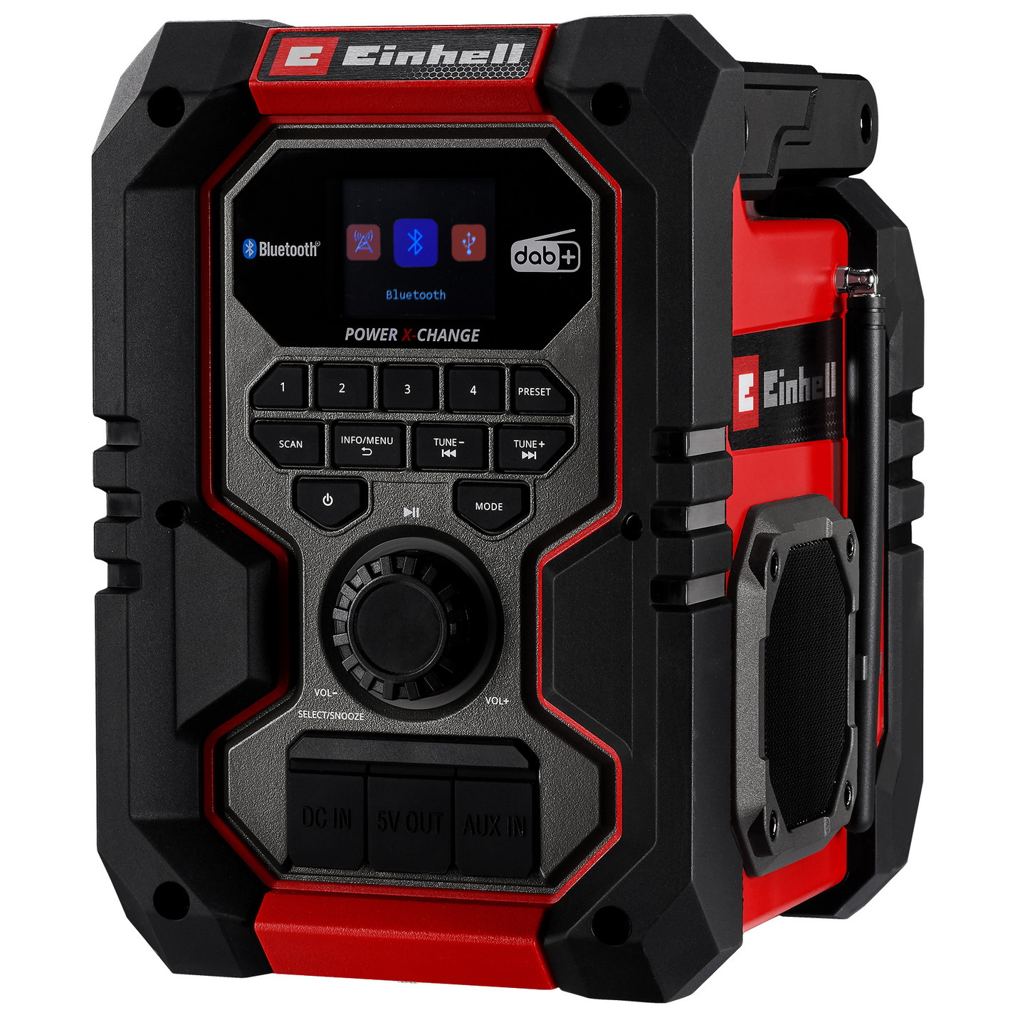 Akkutyömaaradio Einhell TE-CR 18 Li DAB+/FM/BT Solo