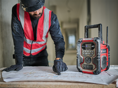 Akkutyömaaradio Einhell TE-CR 18 Li DAB+/FM/BT Solo