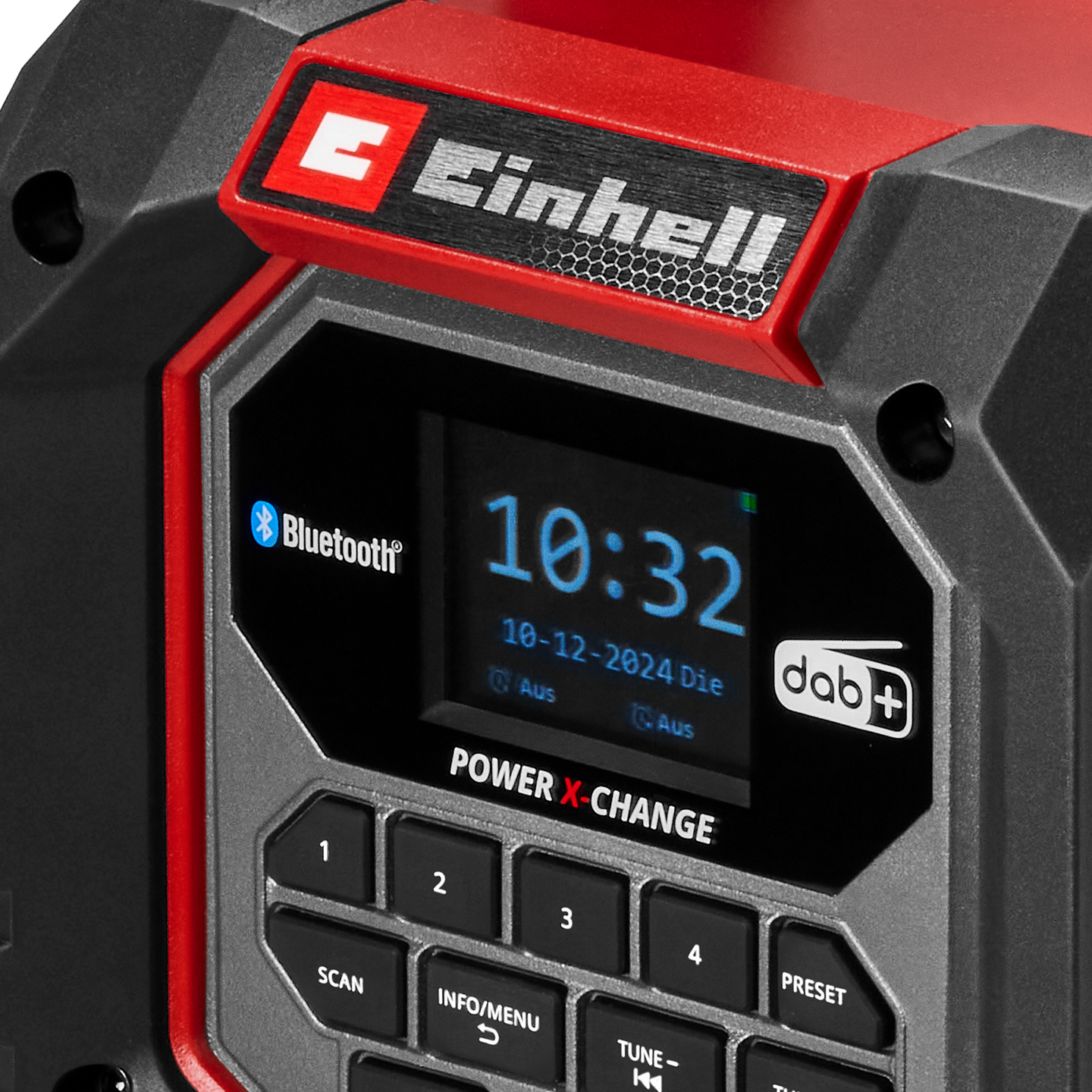 Akkutyömaaradio Einhell TE-CR 18 Li DAB+/FM/BT Solo